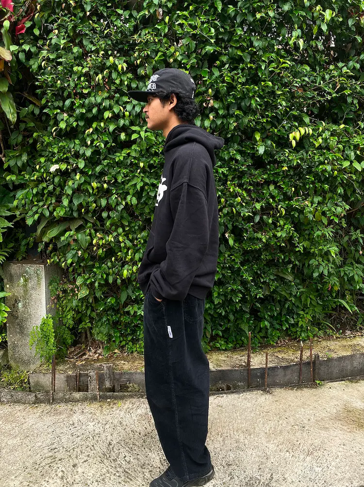 Glint Black Hoodie Detail 3