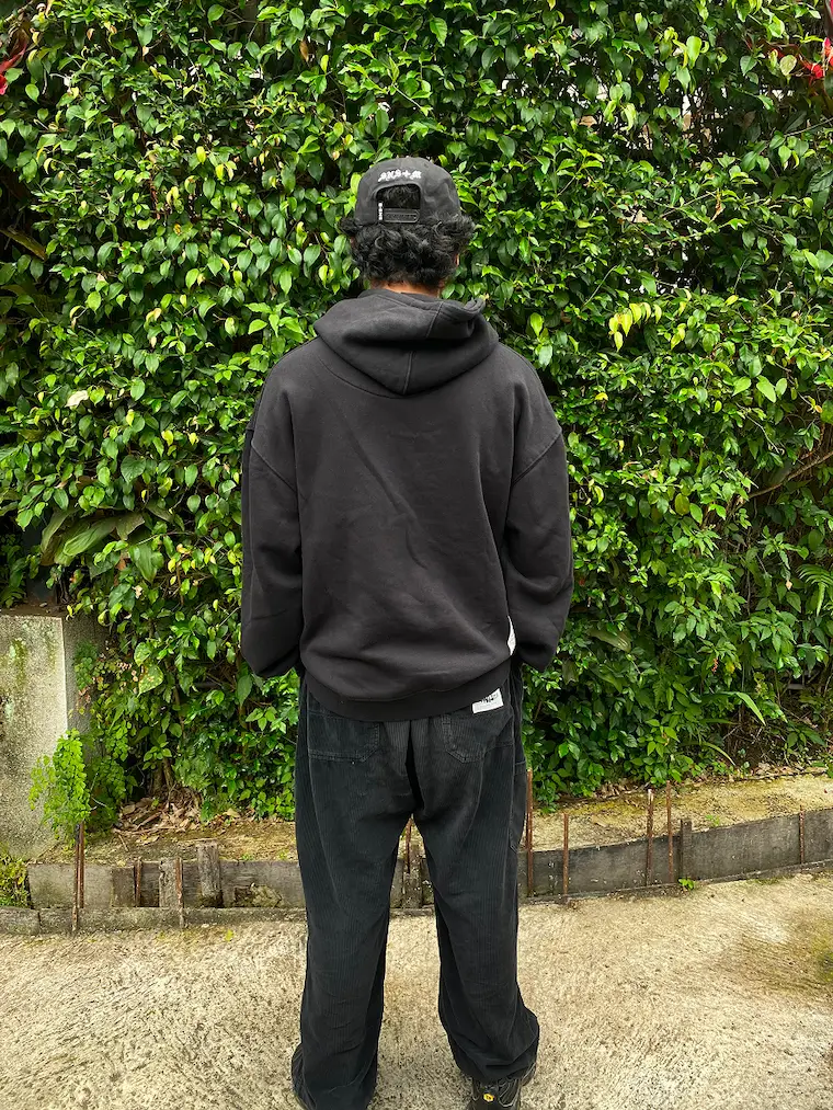 Glint Black Hoodie Detail 3